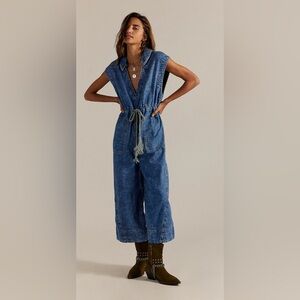 We TheFree Lantana Cropped Coveralls